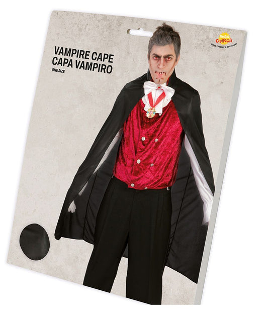 Cape de vampire d'Halloween 1,1 m