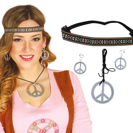 Ensemble Hippie Peace 3 pièces