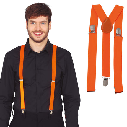 Appareil dentaire orange fluo