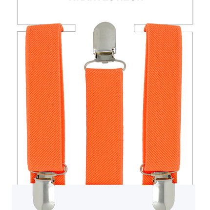 Appareil dentaire orange fluo
