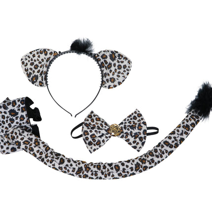 Ensemble léopard noir