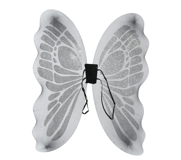 Ailes de papillon Argent 46cm