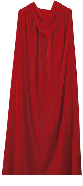 Halloween Cape Hood Rouge 1.3m
