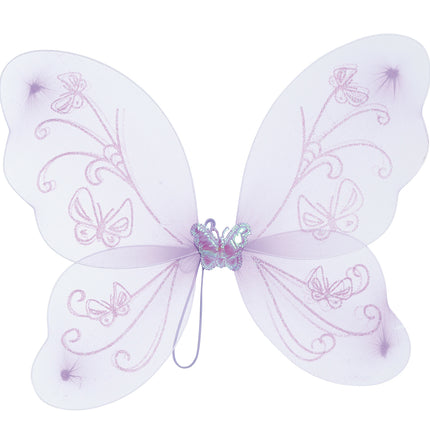 Ailes violettes enfant 48cm