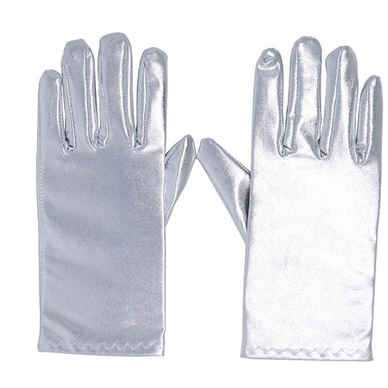 Gants argentés 22cm