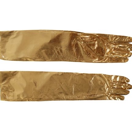Gants dorés 44cm
