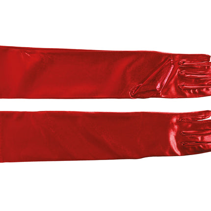 Gants rouges 44cm