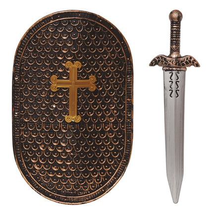 Bouclier et épée enfant 48cm