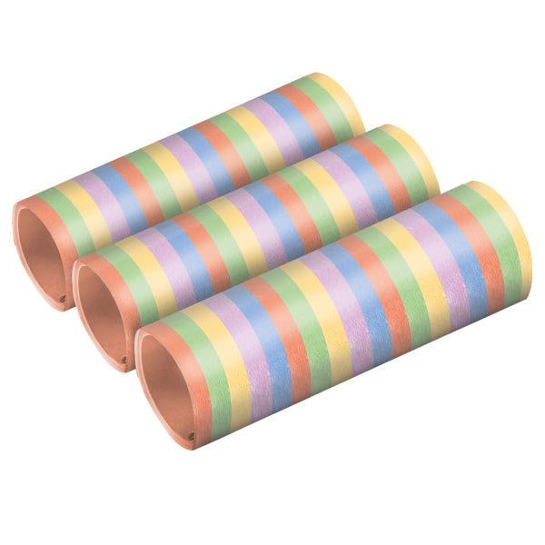 Coloured Serpentine Coloured Striped 4m 3pcs