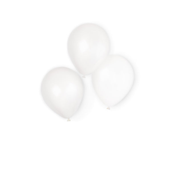 Ballons blancs 20.3cm 10pcs