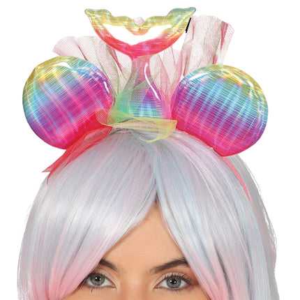 Diadème de sirène Multicolore