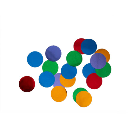 Feuille de confettis colorés 15gr