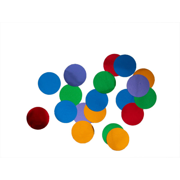 Feuille de confettis colorés 15gr