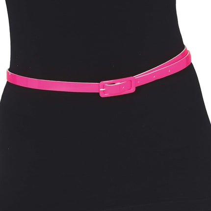 Ceinture rose fluo 1,1 m