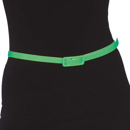 Ceinture vert fluo 1,1 m