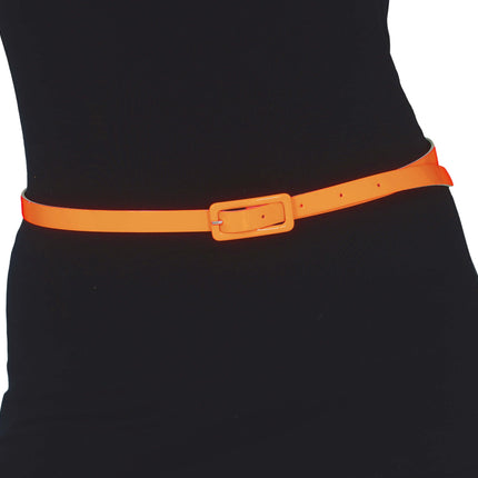 Ceinture orange fluo 1,1 m