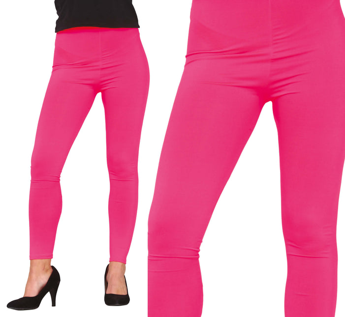 Legging rose fluo
