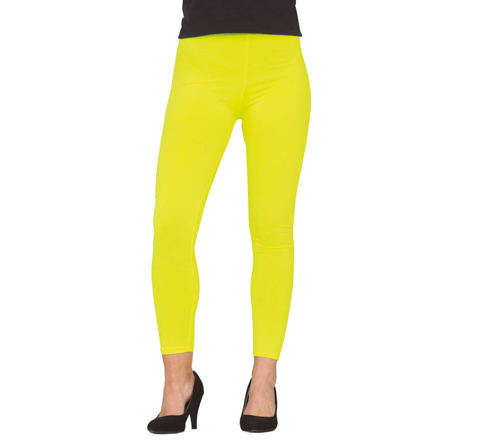 Legging jaune fluo