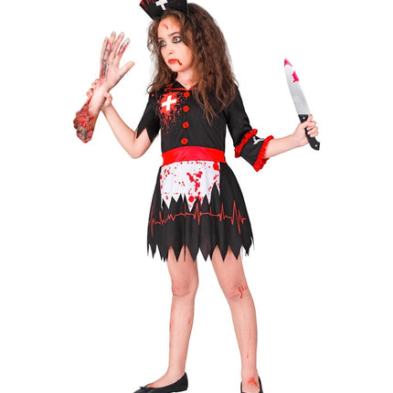 INFIRMIÈRE ZOMBIE NOIRE