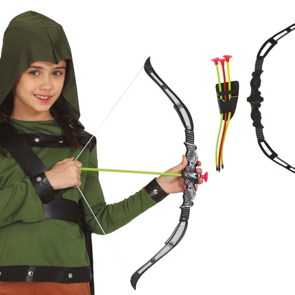 Arc 2 flèches 56cm