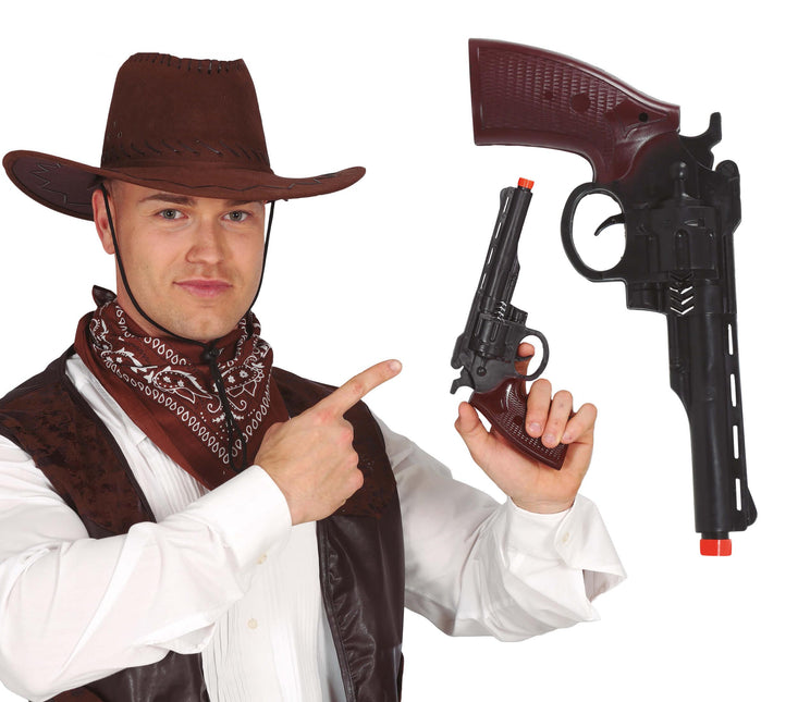 Fusil de cow-boy noir 30cm