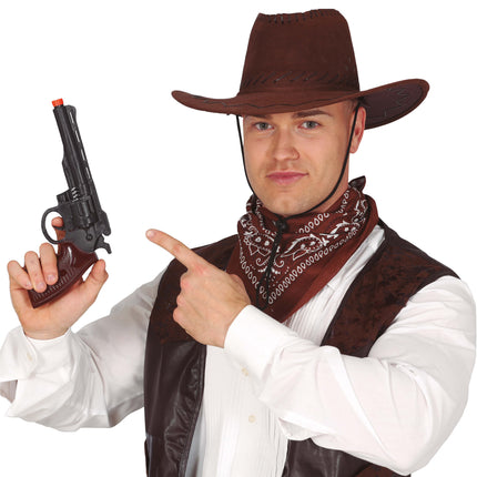 Fusil de cow-boy noir 30cm