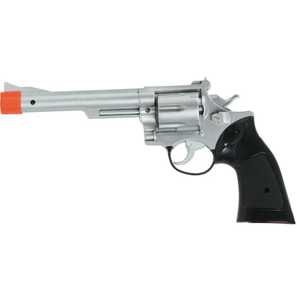 Fusil de cow-boy argenté 32cm