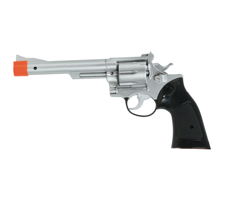 Fusil de cow-boy argenté 32cm