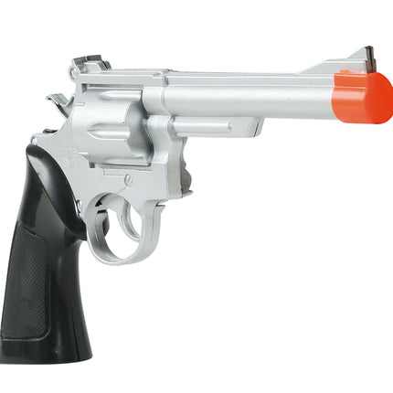Fusil de cow-boy argenté 32cm