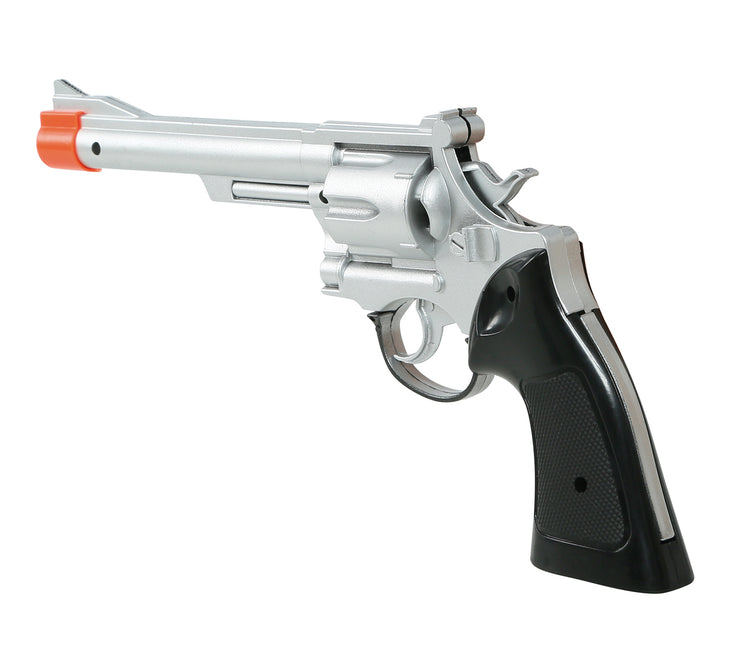 Fusil de cow-boy argenté 32cm