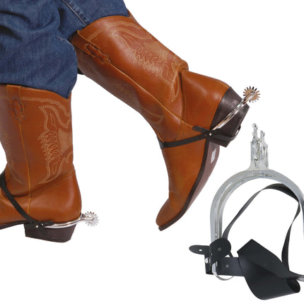 Éperons de cow-boy 2pcs
