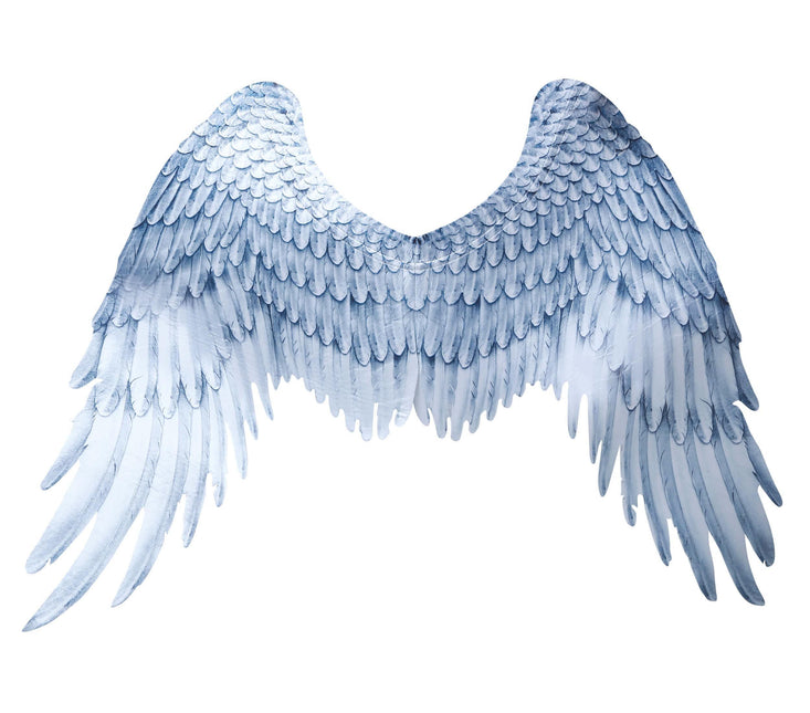 Ailes d'Halloween Tissu Blanc 1.05m