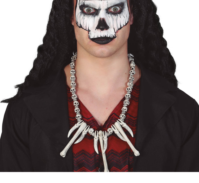 Collier d'Halloween Homme des cavernes