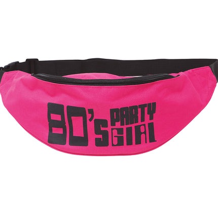Hip bag rose 80's Party Girl