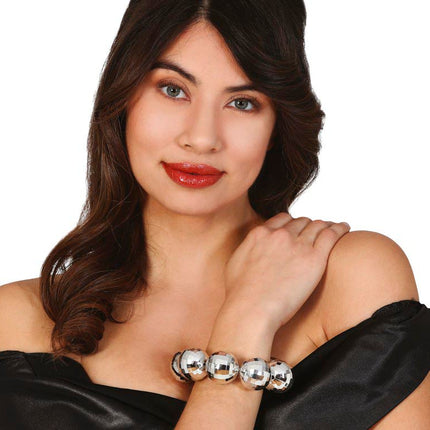 Bracelet boule disco
