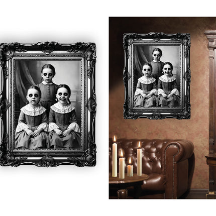 Autocollant mural Halloween Horror Family 58cm