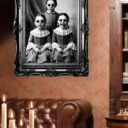 Autocollant mural Halloween Horror Family 58cm