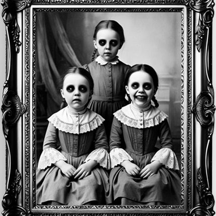 Autocollant mural Halloween Horror Family 58cm
