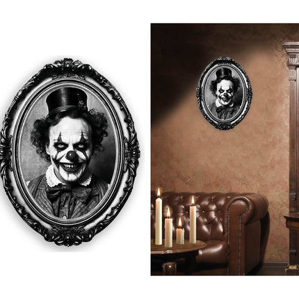 Autocollant mural Halloween Horreur Clown 30cm
