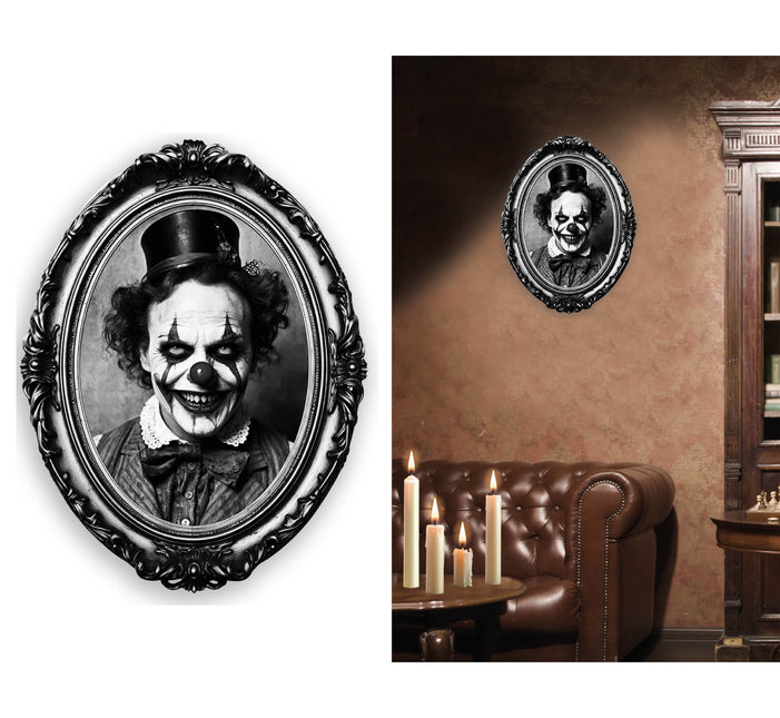 Autocollant mural Halloween Horreur Clown 30cm