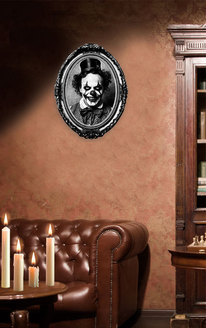 Autocollant mural Halloween Horreur Clown 30cm