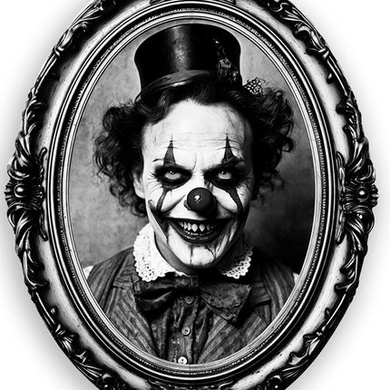 Autocollant mural Halloween Horreur Clown 30cm