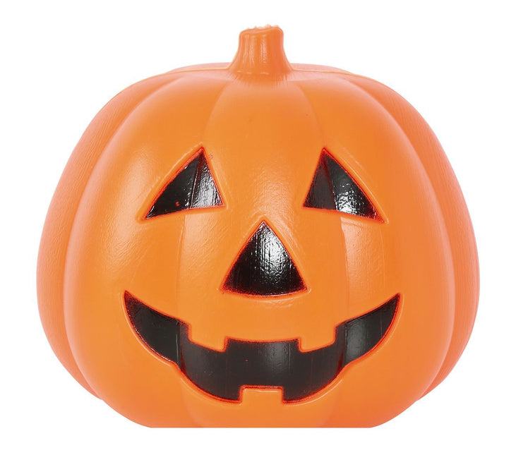 Citrouille d'Halloween avec lumière 15cm
