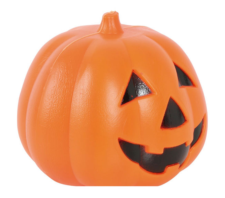 Citrouille d'Halloween avec lumière 15cm