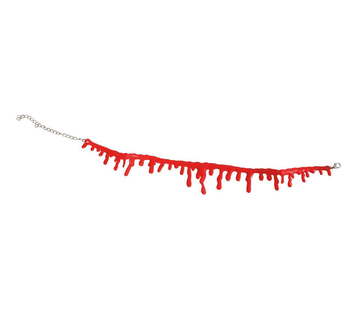 Collier d'Halloween Gorge coupée