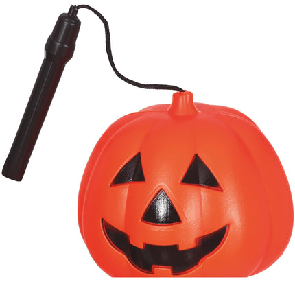 Lanterne de citrouille d'Halloween avec lumière 10cm