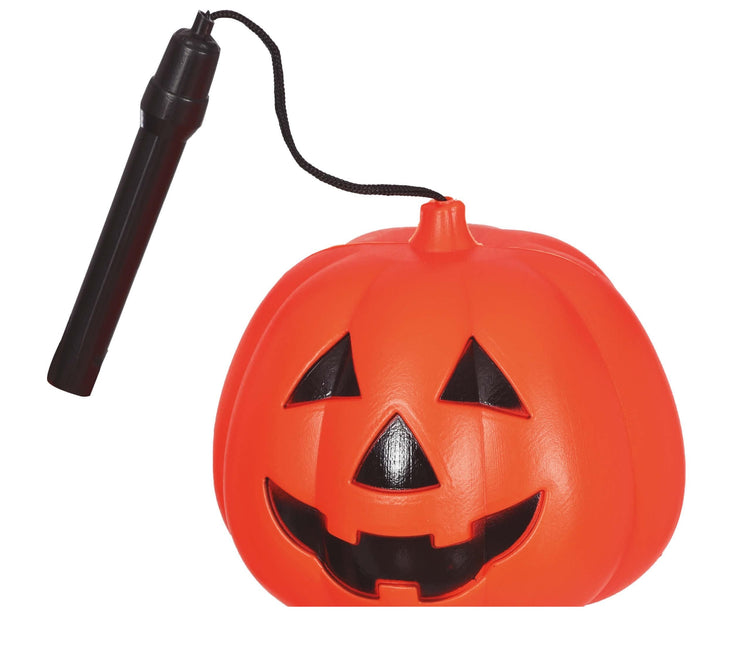 Lanterne de citrouille d'Halloween avec lumière 10cm
