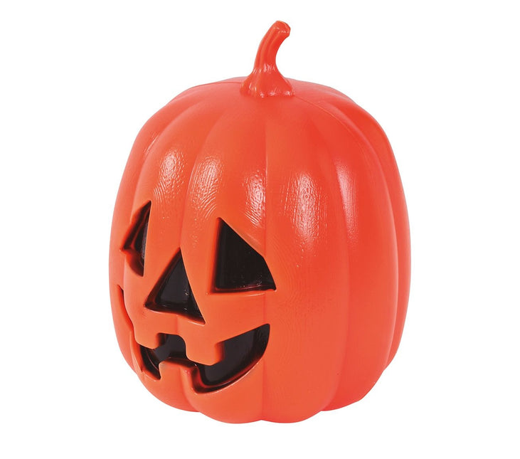 Citrouille d'Halloween avec lumière 27cm