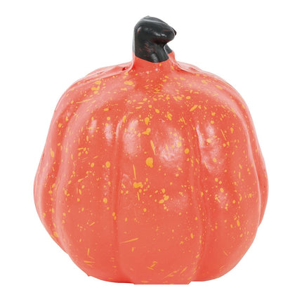 Citrouille d'Halloween Deluxe avec lumière 15cm