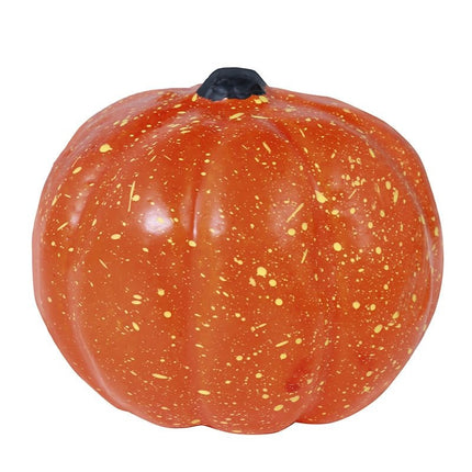 Citrouille d'Halloween avec lumière 17cm